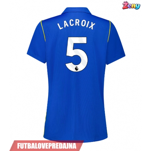 Lacne Ženy Futbalové dres Chelsea Maxence Lacroix #5 2026-27 Krátky Rukáv - Domáci